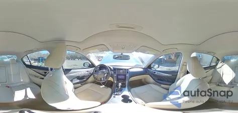 2015 Infiniti Q50 Base z USA, uszkodzony, nr VIN JN1BV7AP9FM338239